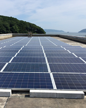 太陽光設備福岡県水産海洋技術センターの写真